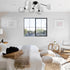Sputnik Globe Chandelier Black Ceiling Light- 8 Light